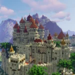 Arabic Temple Castle Minecraft Build