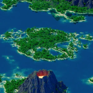 minecraft map, islands minecraft map, minecraft map download, minecraft hunger games