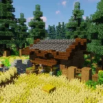 Fantasy Medieval Village Minecraft Build Nordic Village Pack, Minecraft nordic house, minecraft nordic house schematic, minecraft nordic build