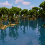 minecraft map, mangrove minecraft map, minecraft map download, minecraft hunger games, swamp minecraft map