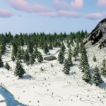 minecraft map, snow minecraft map, minecraft map download, minecraft hunger games, winter minecraft map