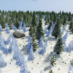 minecraft map, snow minecraft map, minecraft map download, minecraft hunger games, winter minecraft map